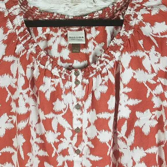 Sonoma, multi-color Hobo top, size L - Picture 3 of 6